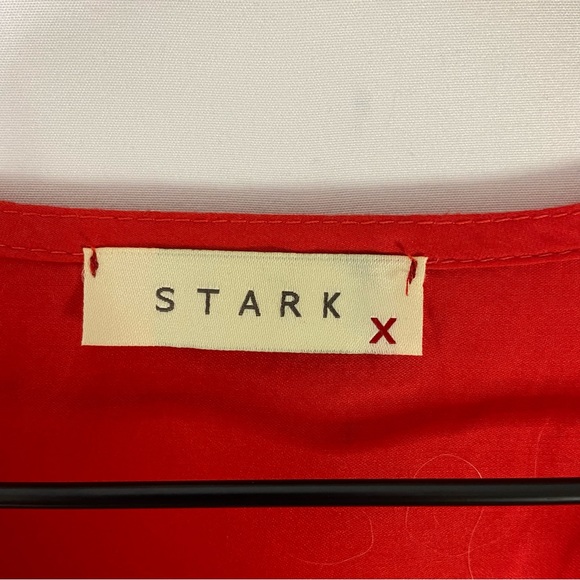 Stark X Le' Vi Dress Size Small in Red - Picture 5 of 7